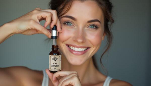 Mushroom Complex Herbal Liquid Drops - Lion's Mane- Cordyceps - 8 in 1